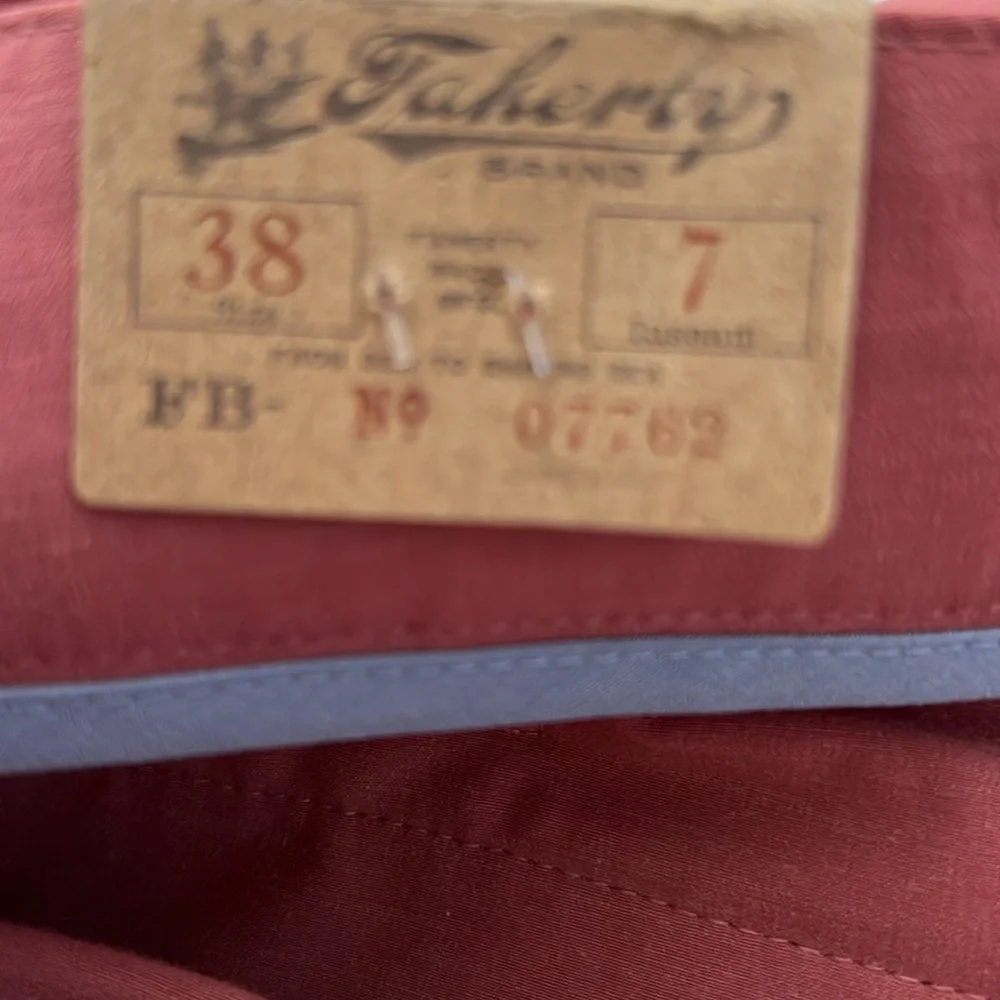 NWT Faherty Mens Belt Loop 7